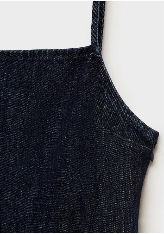 Mango denim dark blue denim playsuit - Foto 2
