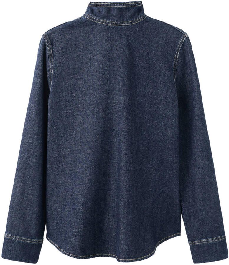 Mango denim top dark blue denim - Foto 2