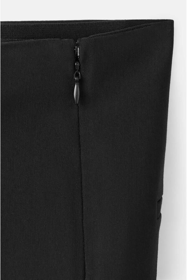 Mango flared broek zwart - Foto 2