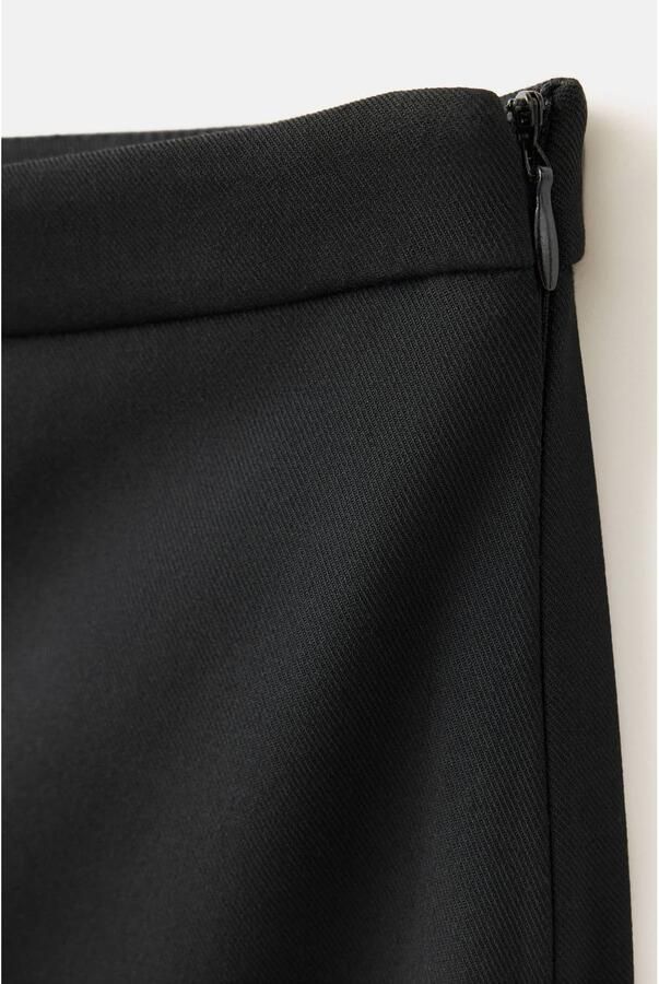 Mango flared broek zwart - Foto 2