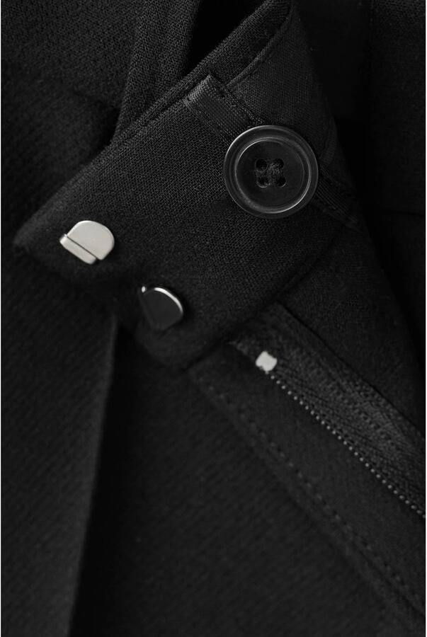 Mango flared broek zwart - Foto 3
