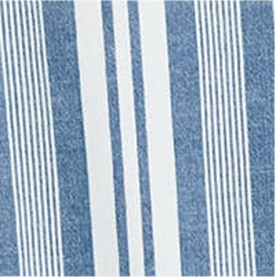 Mango flared gestreepte jeans blauw - Foto 2
