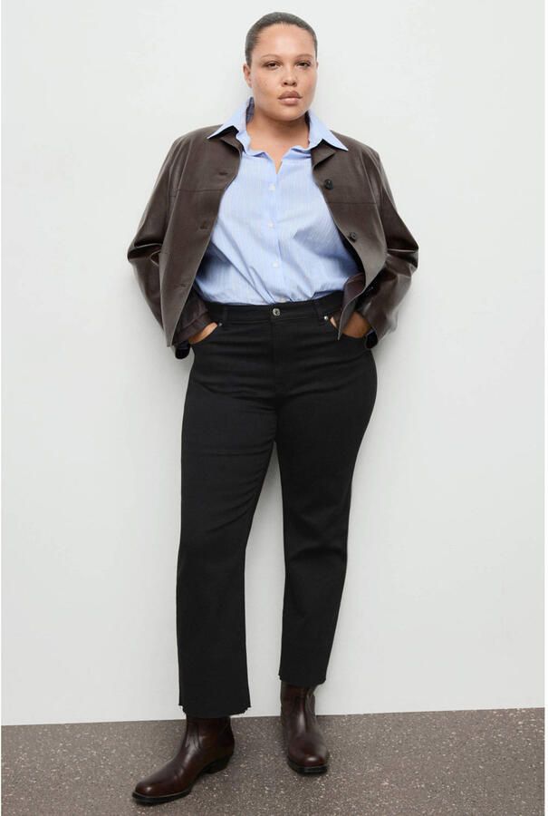 Mango flared jeans black denim - Foto 2