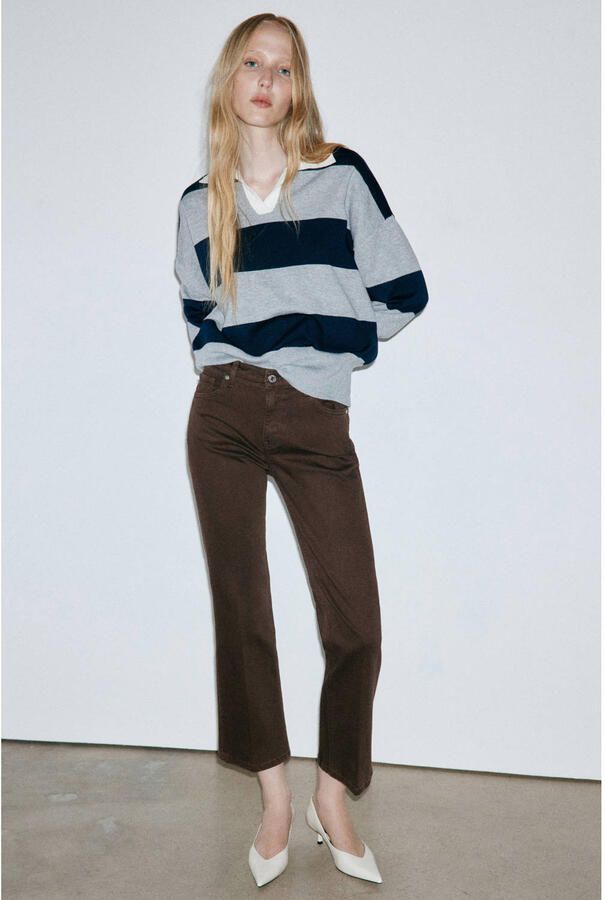 Mango flared jeans bruin - Foto 2