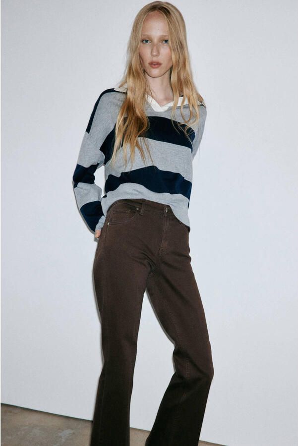 Mango flared jeans bruin - Foto 3