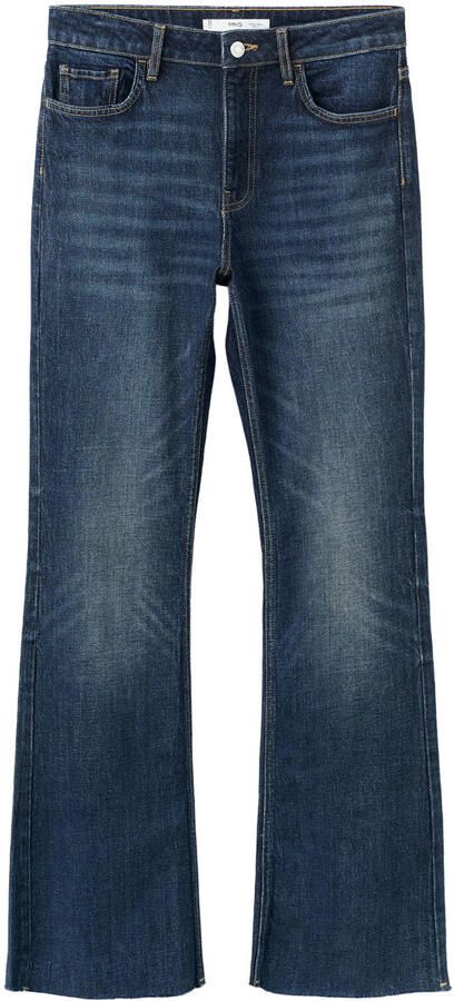 Mango flared jeans dark blue denim - Foto 3
