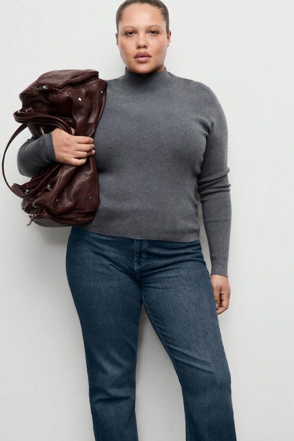 Mango flared jeans dark blue denim - Foto 2