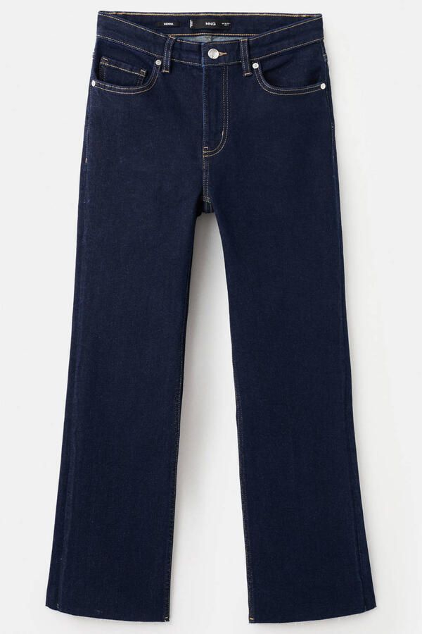 Mango flared jeans dark blue denim - Foto 3