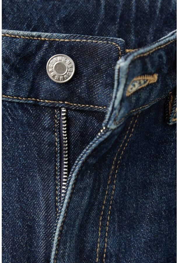 Mango flared jeans donkerblauw denim - Foto 3