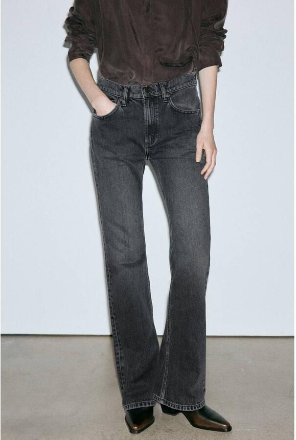 Mango flared jeans grijs - Foto 2