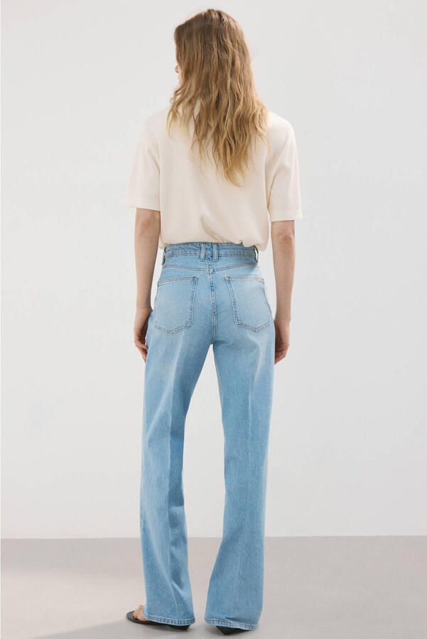 Mango flared jeans light blue denim - Foto 2