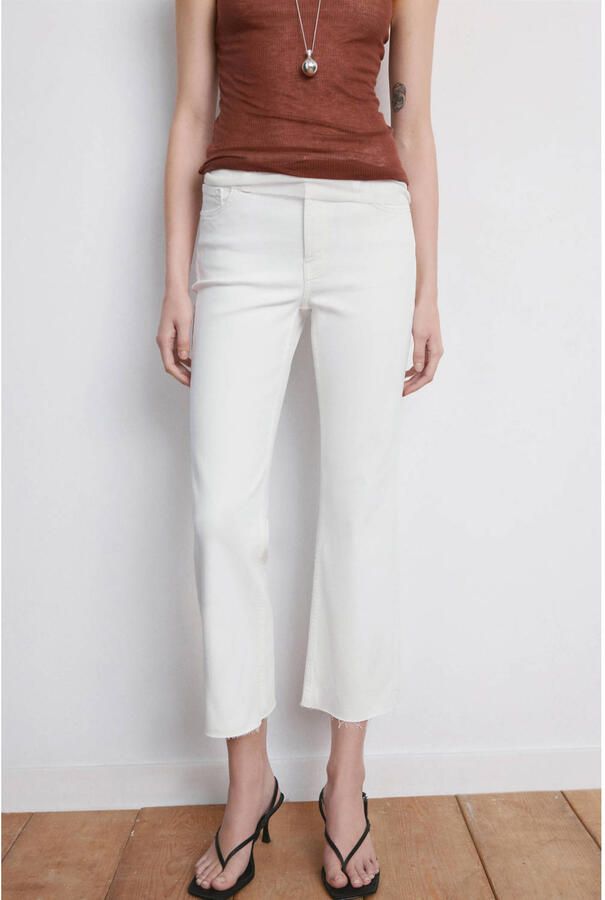 Mango flared jeans wit
