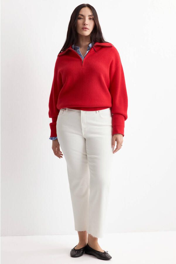 Mango flared jeans wit - Foto 3
