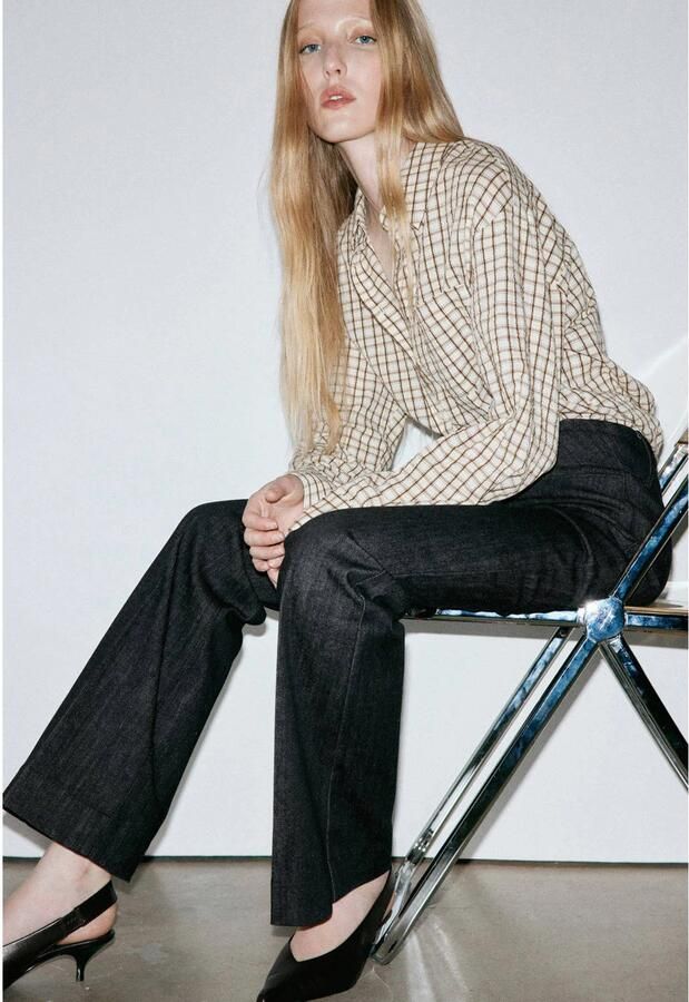 Mango flared jeans zwart - Foto 2