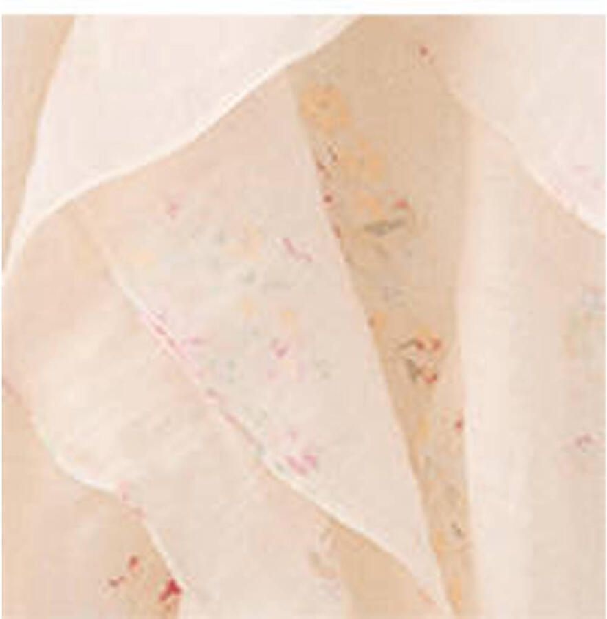 Mango gebloemde blouse lichtroze - Foto 2