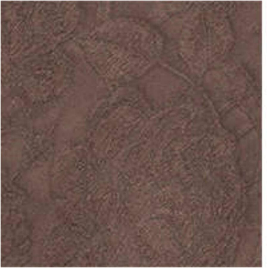 Mango gebloemde jacquard top bruin - Foto 2