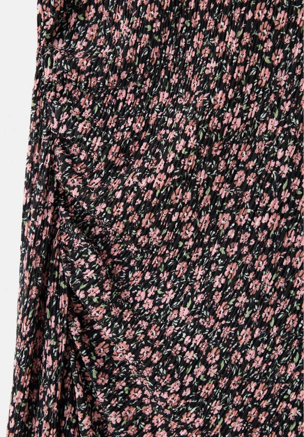 Mango gebloemde midi jurk - Foto 3