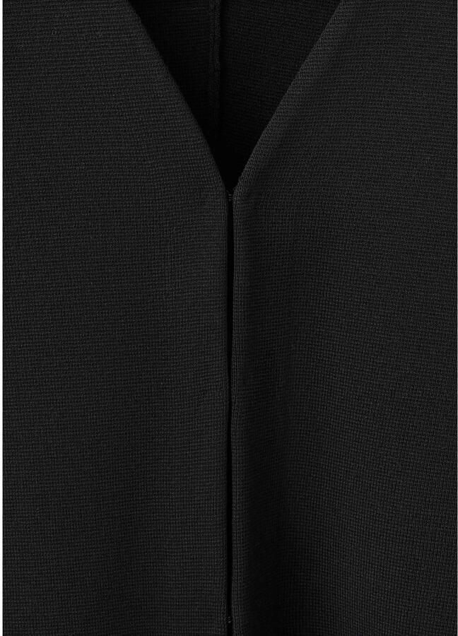 Mango gebreid vest zwart - Foto 2