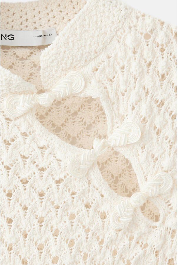 Mango gebreide top beige - Foto 2