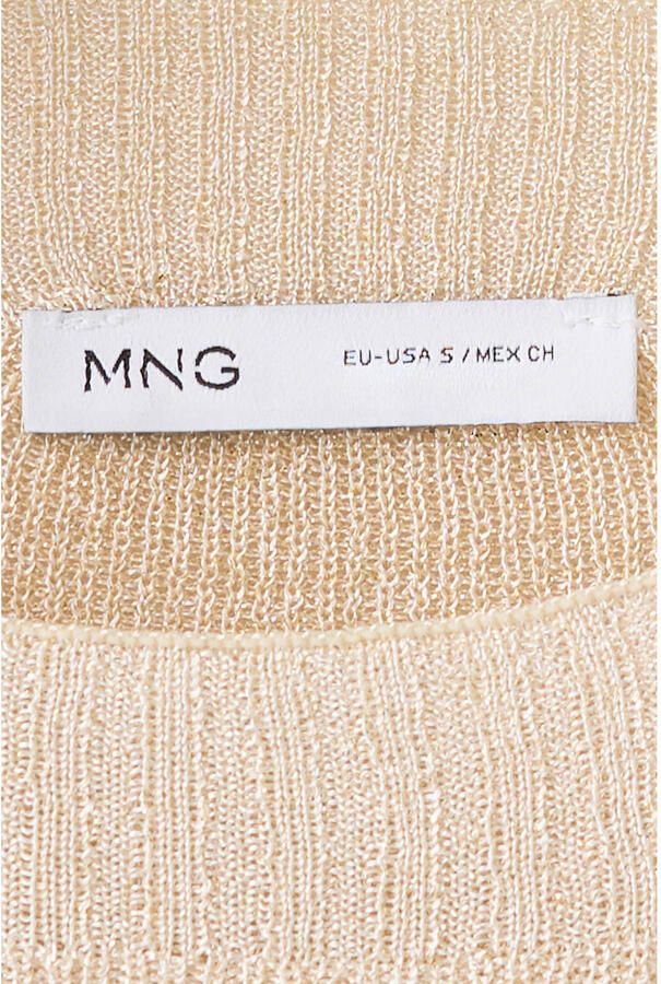 Mango gebreide trui beige - Foto 2