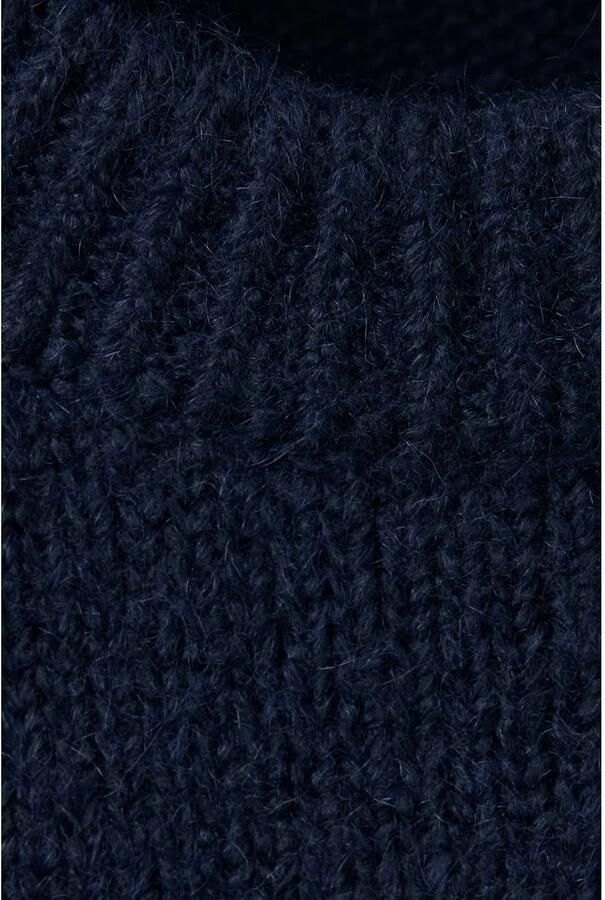 Mango gebreide trui met wol marineblauw - Foto 2