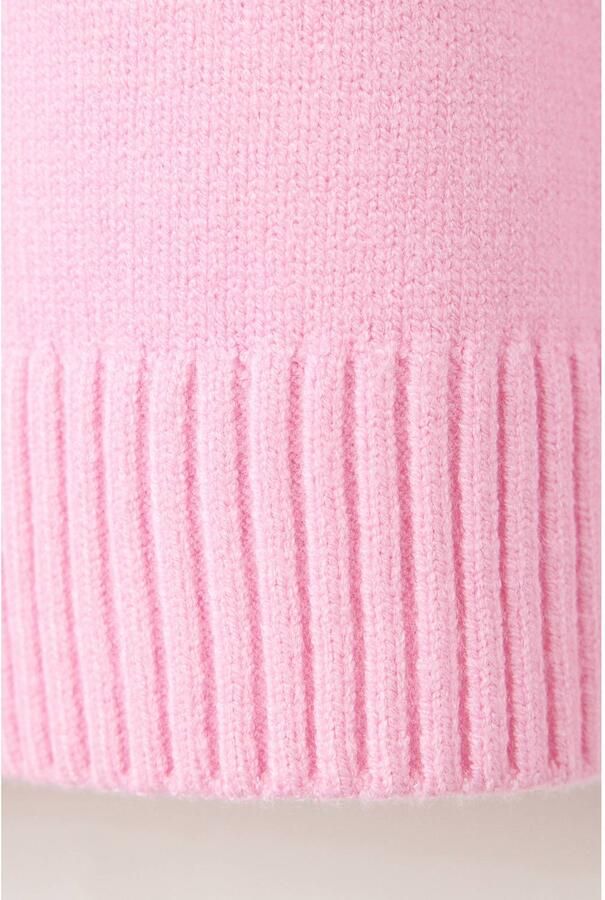 Mango gebreide trui roze - Foto 3