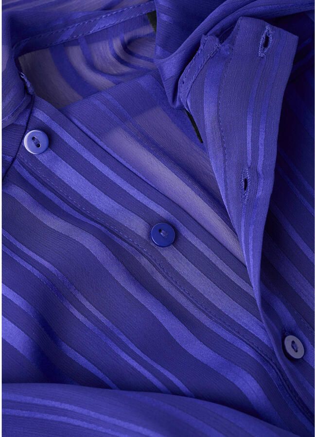Mango gestreepte blouse blauw - Foto 2