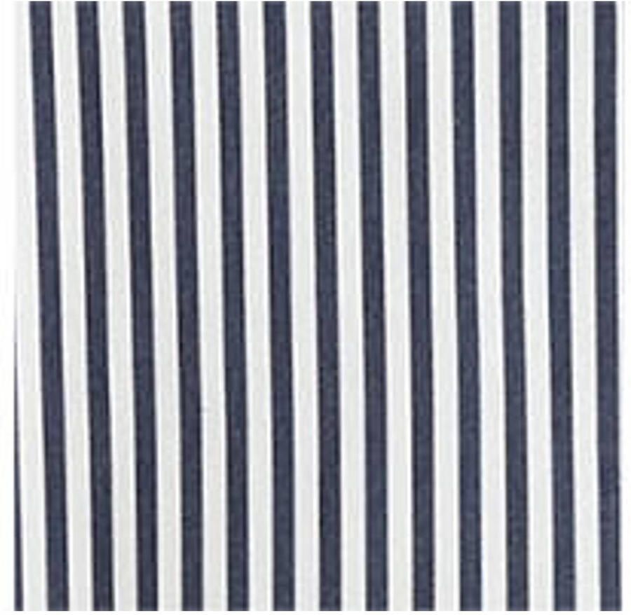 Mango gestreepte blouse donkerblauw - Foto 2