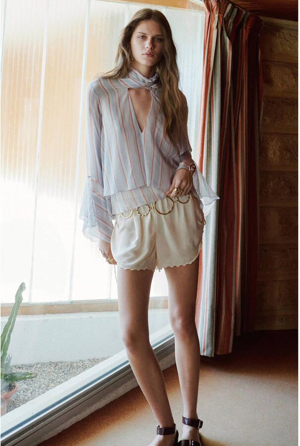 Mango gestreepte blouse multi - Foto 2