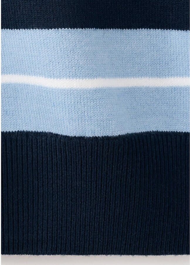 Mango gestreepte pullover blauw - Foto 2