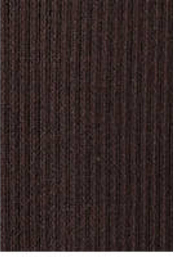 Mango gestreepte pullover donkerbruin rib gebreid - Foto 2