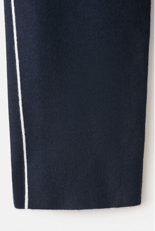 Mango gestreepte schipperstrui donkerblauw - Foto 2