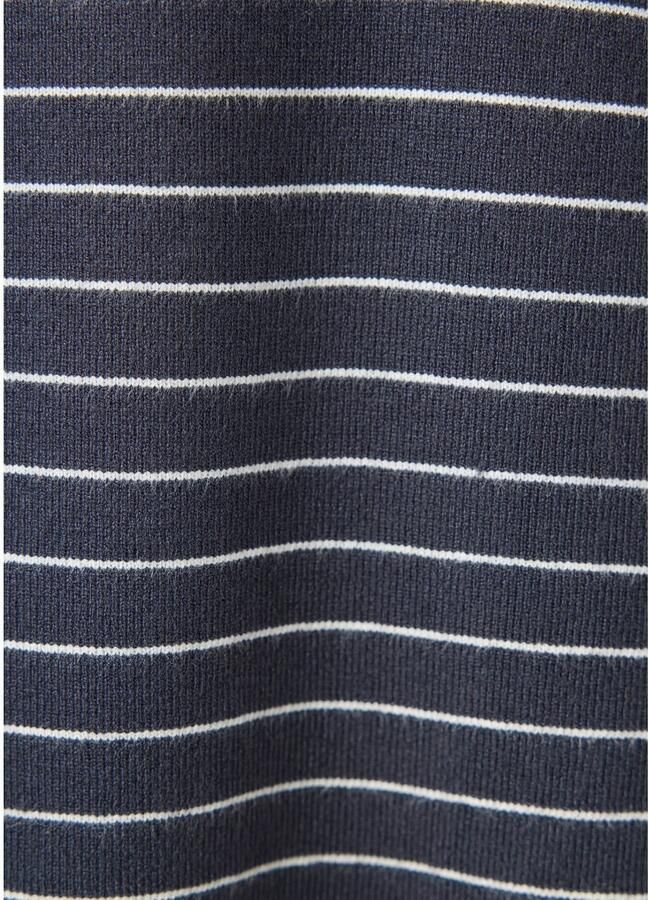 Mango gestreepte top blauw - Foto 2