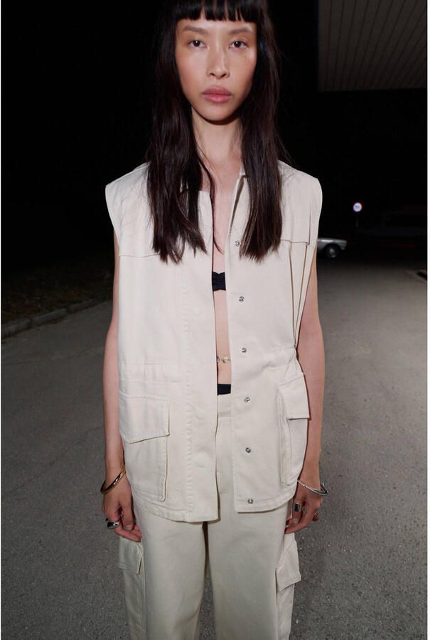 Mango gilet beige - Foto 2
