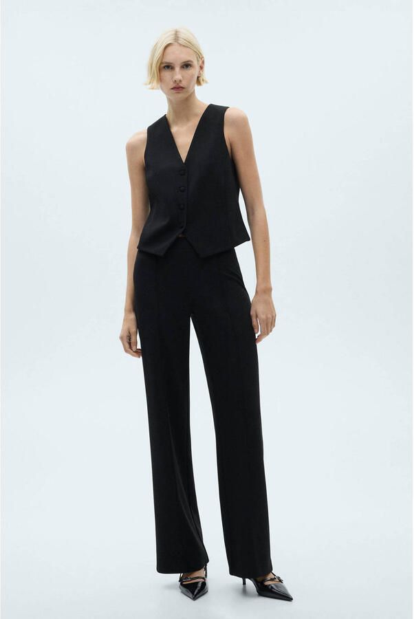 Mango gilet zwart