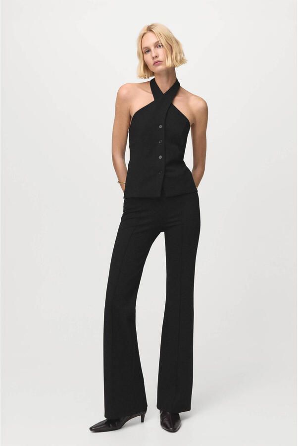 Mango gilet zwart