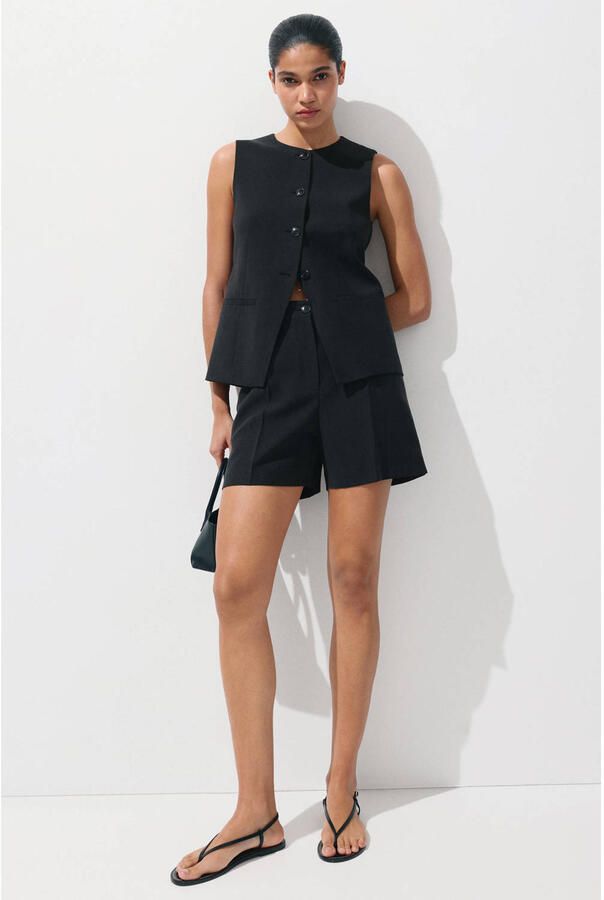 Mango gilet zwart - Foto 3