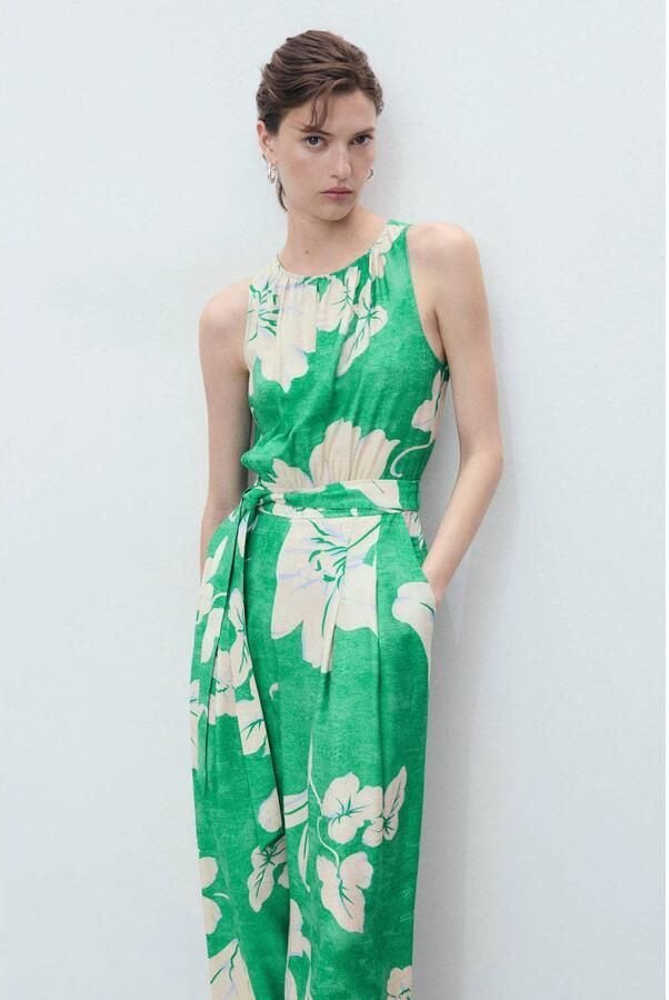 Mango groen jumpsuit