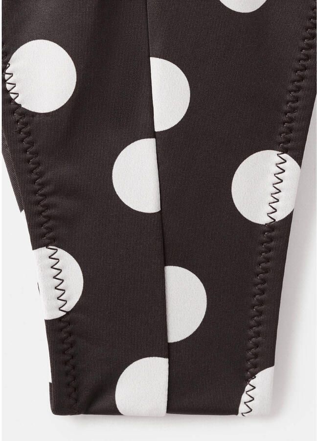 Mango halter badpak bruin wit - Foto 2