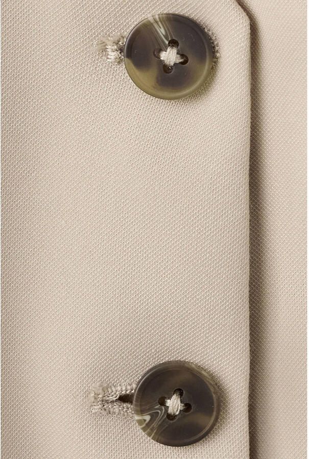 Mango halter gilet met V-hals beige - Foto 2