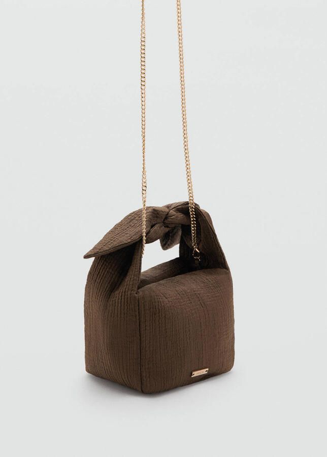 Mango handtas bruin - Foto 2
