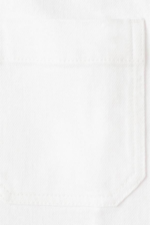 Mango high waist wide leg jeans wit - Foto 3