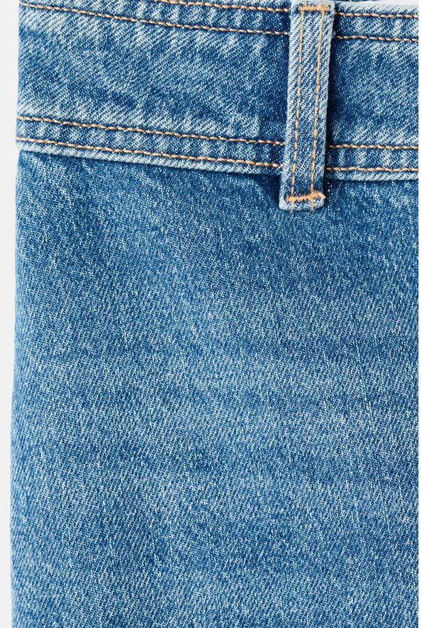 Mango high waist baggy jeans medium blue denim - Foto 3