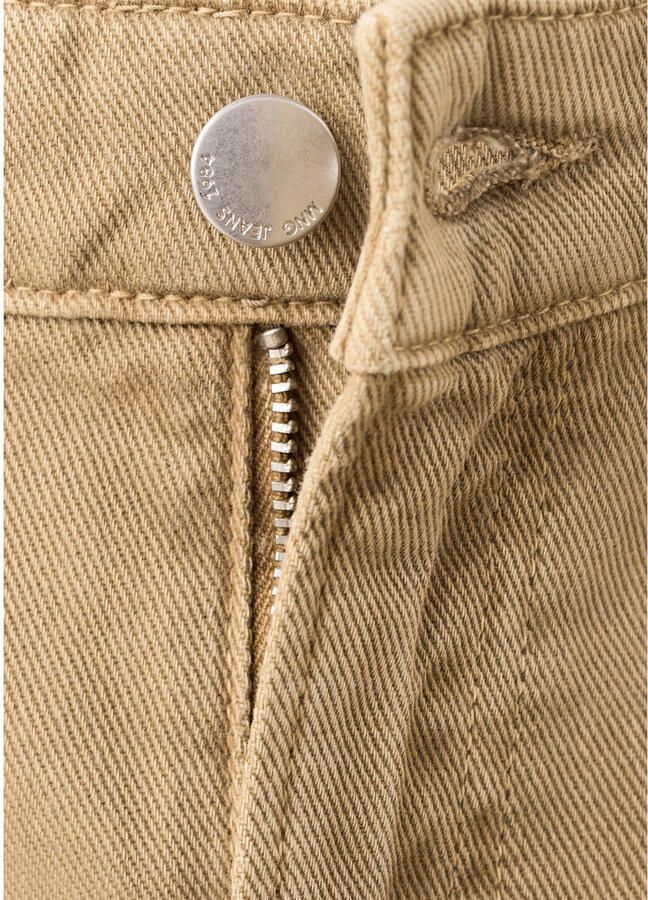 Mango high waist barrel jeans camel - Foto 2