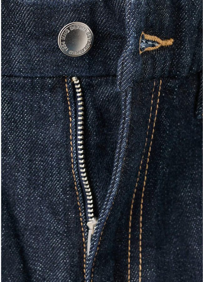 Mango high waist flared jeans dark blue denim - Foto 2