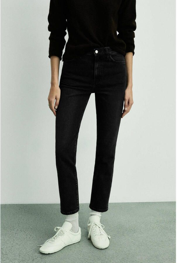 Mango high waist grey denim - Foto 2