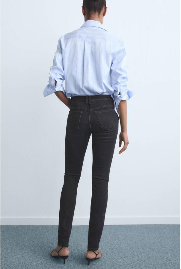Mango high waist skinny jeans grey denim - Foto 3