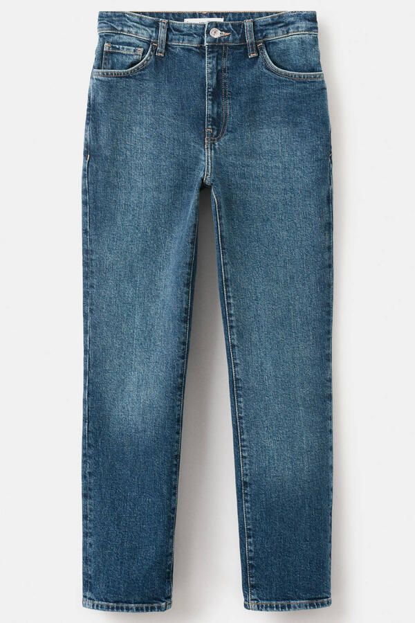 Mango high waist skinny jeans medium blue denim - Foto 2