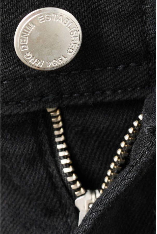 Mango high waist wide leg jeans black denim - Foto 2