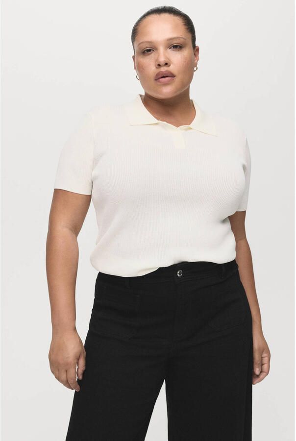 Mango high waist wide leg jeans black denim - Foto 3